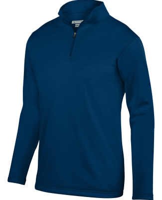 Augusta Sportswear 5508 Youth Wicking Fleece Quart in Navy