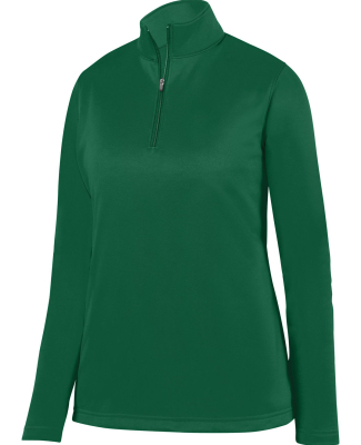 Augusta Sportswear 5509 Ladies' Wicking Fleece Qua in Dark green