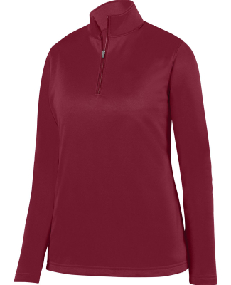 Augusta Sportswear 5509 Ladies' Wicking Fleece Qua in Cardinal