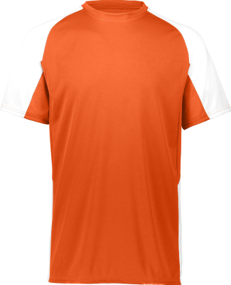 Augusta Sportswear 1517 Adult Cutter Jersey in Orange/ white