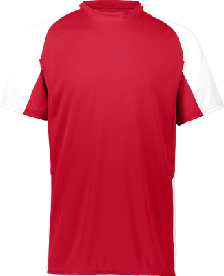 Augusta Sportswear 1517 Adult Cutter Jersey in Red/ white