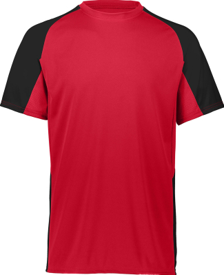 Augusta Sportswear 1517 Adult Cutter Jersey in Red/ black