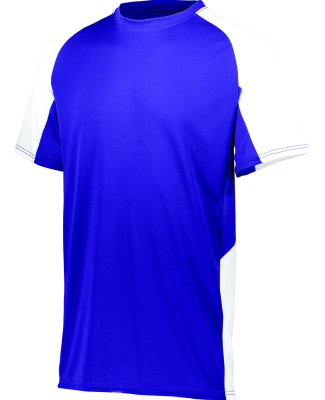 Augusta Sportswear 1517 Adult Cutter Jersey in Purple/ white