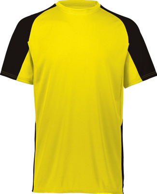 Augusta Sportswear 1517 Adult Cutter Jersey in Pow yellow/ blk