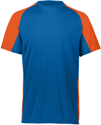 Augusta Sportswear 1518 Youth Cutter Jersey in Royal/ orange