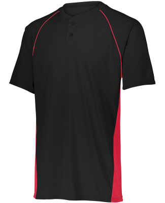 Augusta Sportswear 1560 Unisex True Hue Technology in Black/ red