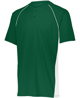 Augusta Sportswear 1560 Unisex True Hue Technology in Dark green/ wht