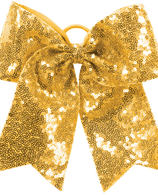 Augusta Sportswear 6702 Sequin Cheer Glitter Bow in Gold