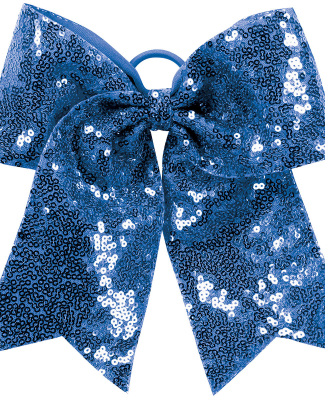 Augusta Sportswear 6702 Sequin Cheer Glitter Bow in Royal