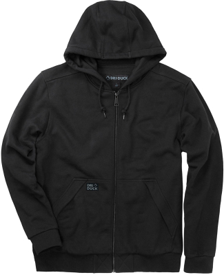 DRI DUCK 7348 Men's Mission Full-Zip Fleece in Black