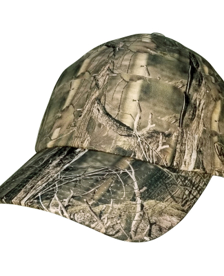 J America 5510 Adult Crew  Cap in Outdoor camo