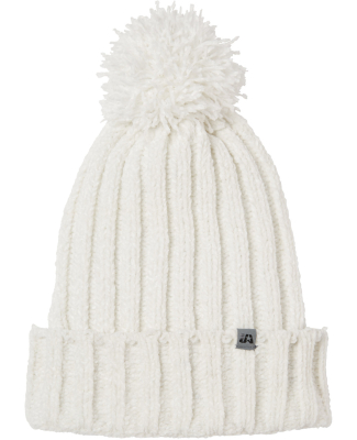 J America 5008JA Cushy Knit Hat in Ivory