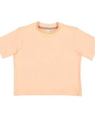 LA T 3518 Ladies' Boxy T-Shirt in Peachy