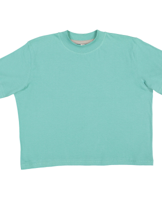 LA T 3518 Ladies' Boxy T-Shirt in Saltwater