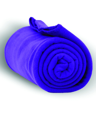 Liberty Bags 8700 Fleece Blanket in Purple