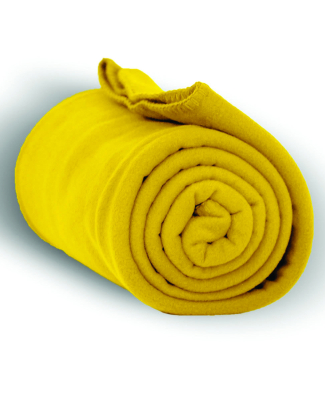 Liberty Bags 8700 Fleece Blanket in Yellow