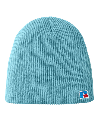 Russell Athletic UB89UHB Core R Patch Beanie in Blue