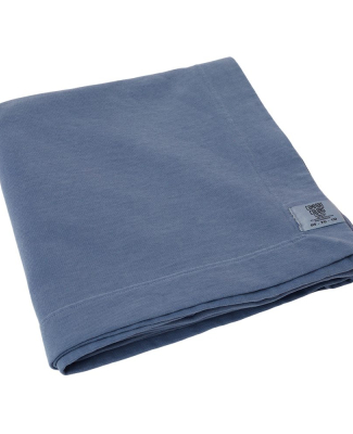 Comfort Colors 15BT Fleece Dorm Blanket in Blue jean