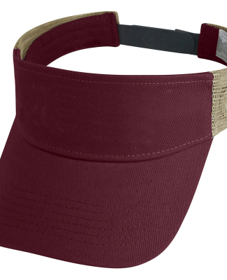 J America 5504 Adult Brink Visor in Burgundy