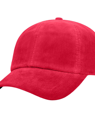 J America 5507 Adult Artifact Cap in Red