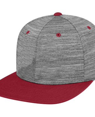 J America 5509 Adult Backstop Cap in Cardinal