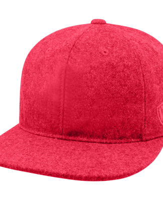 J America 5515 Adult Natural Cap in Red