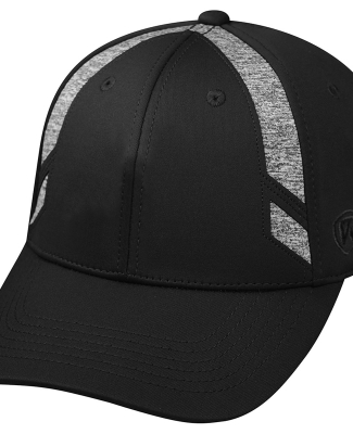 J America 5519 Adult Transition Cap in Black