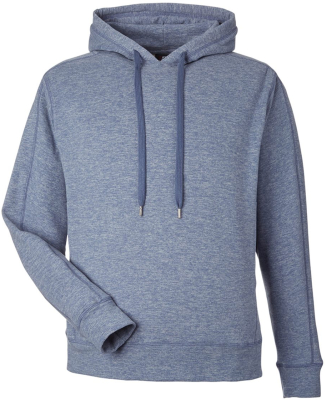 J America 8740 Unisex Electric Fleece Hooded Sweat in Electric midnght