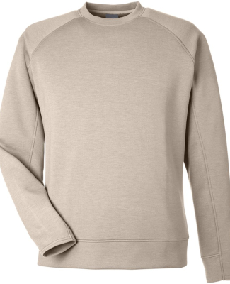 J America 8752 Unisex Apex Fleece Sweatshirt in Mojave