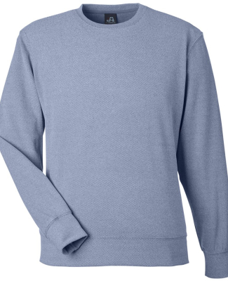 J America 8761 Unisex Element Fleece Sweatshirt in Navy