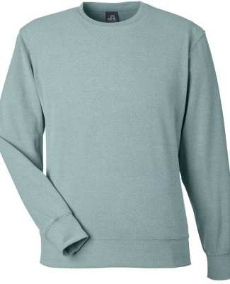 J America 8761 Unisex Element Fleece Sweatshirt in Peacock