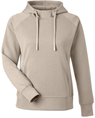 J America 8753JA Ladies' Apex Fleece Hooded Sweats in Mojave