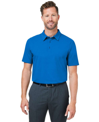 Devon and Jones DG120 Men's Raleigh Stretch Polo in French blue