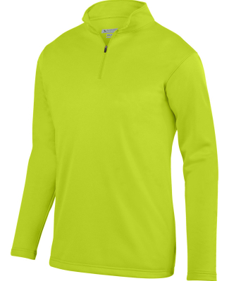 Augusta Sportswear 5507 Wicking Fleece Quarter-Zip in Lime