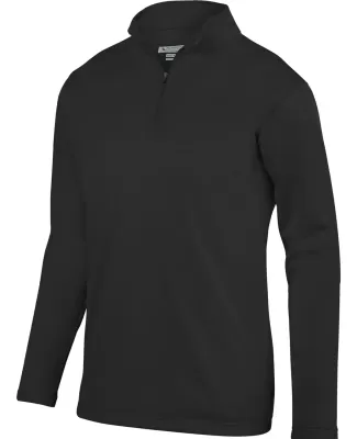 Augusta Sportswear 5507 Wicking Fleece Quarter-Zip BLACK