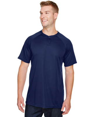 Augusta Sportswear 1565 Attain Two-Button Jersey in Navy