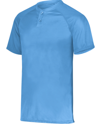 Augusta Sportswear 1565 Attain Two-Button Jersey in Power blue