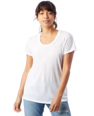 Alternative Apparel AA2620 Ladies Kimber T-Shirt in White