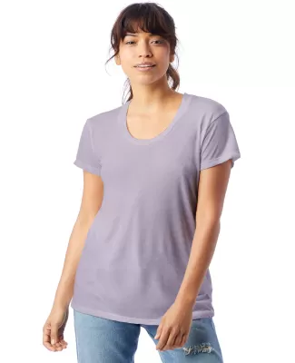 Alternative Apparel AA2620 Ladies Kimber T-Shirt in Lilac mist