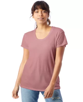 Alternative Apparel AA2620 Ladies Kimber T-Shirt in Rose bloom
