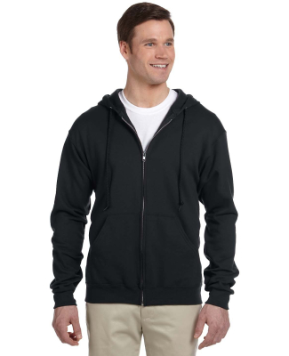 993 Jerzees 8 oz. NuBlend® 50/50 Full-Zip Hood in Black