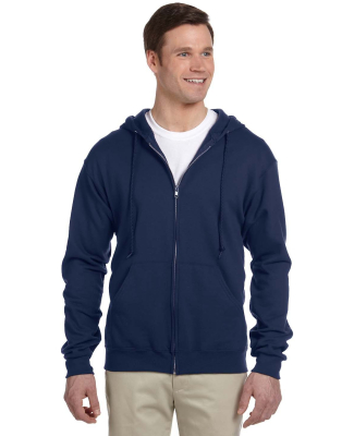 993 Jerzees 8 oz. NuBlend® 50/50 Full-Zip Hood in J navy