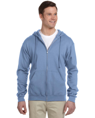 993 Jerzees 8 oz. NuBlend® 50/50 Full-Zip Hood in Light blue