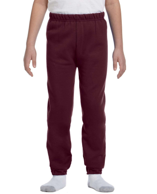 973B Jerzees Youth 8 oz. NuBlend® 50/50 Sweatpant in Maroon