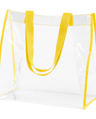 BAGedge BE252 Clear PVC Tote in Yellow