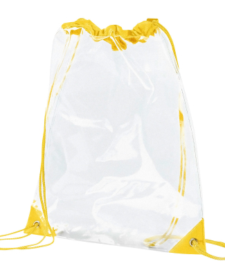 BAGedge BE253 PVC Cinch Sack in Yellow
