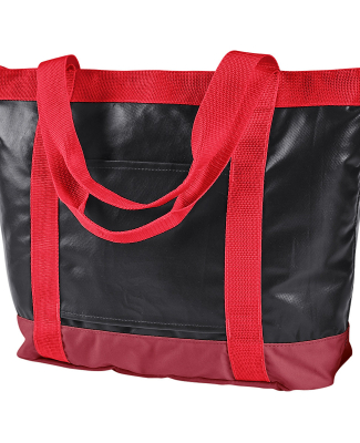 BAGedge BE254 All-Weather Tote in Black/ red