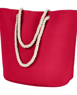BAGedge BE256 Polyester Canvas Rope Tote RED