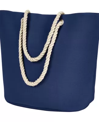 BAGedge BE256 Polyester Canvas Rope Tote NAVY