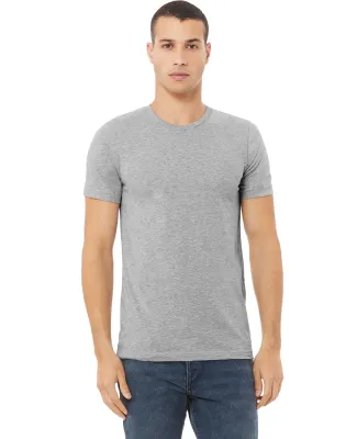 CANVAS 3001U Unisex USA Made T-Shirt in Athletic heather